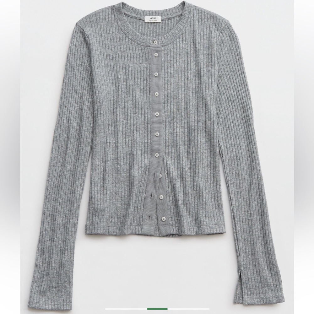 NWT Aerie cardigan T-shirt size S - Picture 3 of 6